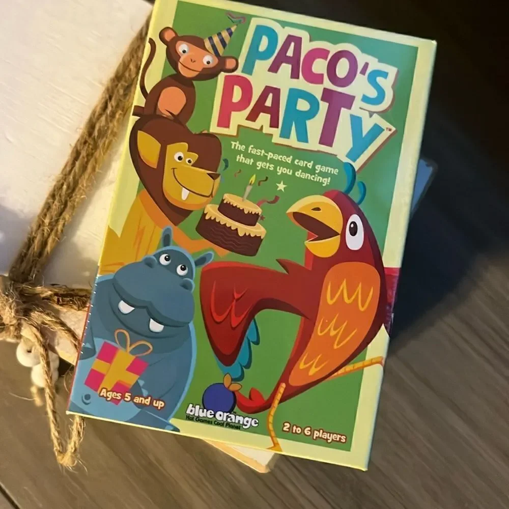 PACO’S PARTY THE FAST PACED CARD GAME THAT GETS YOU DANCING
